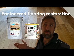 Sanding Oak Engineered Flooring || what finish will I use?