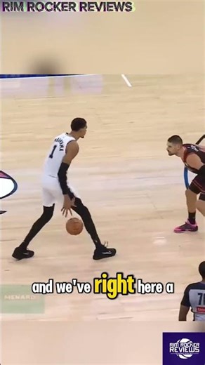 💥👽 “Alien Hits Deep: Victor Wembanyama’s Step-Back Over Vucevic!”