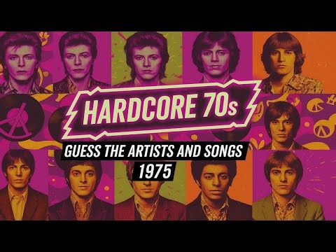 Hardcore 70s Music Quiz Guess the Artists and Songs 1975