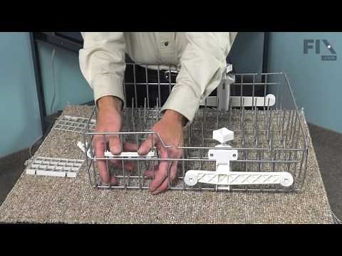 Whirlpool Dishwasher Repair – How to replace the Upper Rack Assembly