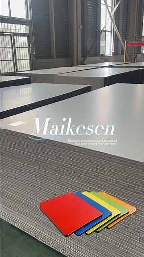 Alucobond Aluminum composite panel Acp ACM panels ready load container