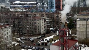 Видео: предполагаемая атака беспилотника в Санкт-Петербурге - BBC News Русская служба