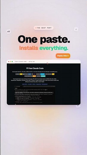 Use Claude Code For Free (22K Star GitHub Hack) #ai #claude
