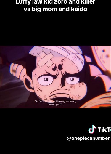 Luffy law kid zoro and killer vs big mom and kaido