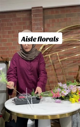 DIY Aisle Floral Arrangements for Beautiful Weddings
