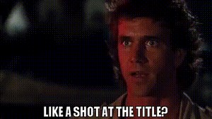 Like a shot at the title?