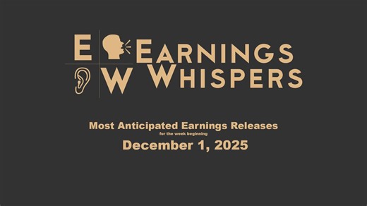 Earnings Whispers on Instagram: "The most anticipated earnings releases for the week of December 1, 2025, are @dollartree #DLTR, @salesforce #CRM, Snowflake #SNOW, Credo Technology #CRDO, @mongodb #MDB, C3.ai #AI, Marvell Technology #MRVL, UiPath #PATH, @macys #M, and GitLab #GTLB. http://eps.sh/cal #mostanticipated #earningscalendar #earningswhispers #salesforce #snowflake #dollartree #credo #mongodb #marvell #c3ai #gitlab #macys #uipath #crowdstrike #docusign #rubrik #earningswhisper #earnings
