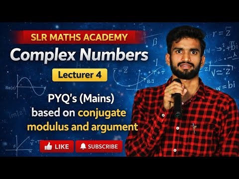 Complex numbers #jee problems #pyqs #modulus #argument #conjugate