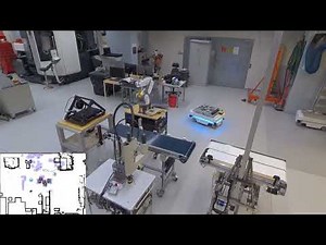 Super flexible reconfigurable manufacturing system (5x speed)