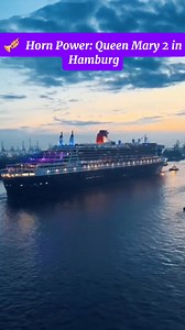 Did You Know? The Queen Mary 2 has one of the loudest and deepest ship horns in the world—and it echoed across Hamburg City during this powerful moment! This modern ocean liner carries on the legacy of great transatlantic ships. 🎥 Video credit: vincent.f9 📲 Posted by: Movies Throwback 📸 Photo credit (thumbnail): Wikimedia Commons / User:Jim.henderson 📄 Licensed under CC BY-SA 4.0 #QueenMary2 #CruiseShipHorn #OceanLiners #ShipSpotting #MaritimeHistory #HamburgPort #CruiseShipLovers Disclaimer