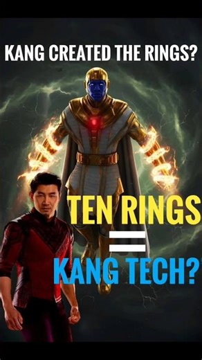 😱 Did Kang Create the Ten Rings? #Marvel #MCU #ShangChi #Kang #MarvelTheory #YouTubeShorts #shorts