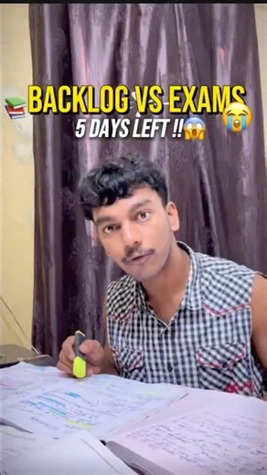 Half-Yearly in 5 Days + Backlog 😱📚 #Class12 #HalfYearlyExams #schoolvlog #backlogexam g
