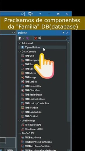 Banco de Dados Modo RAD #delphi #developer #programação #ia #ai #coding