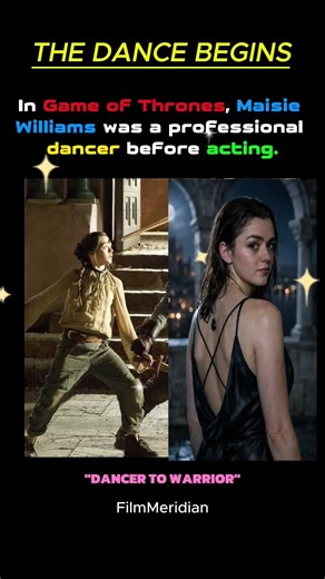 The Secret Talent of Arya Stark? 💃 #GameOfThrones #AryaStark