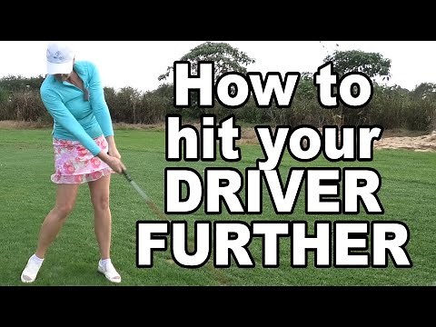 How to hit your driver FURTHER.