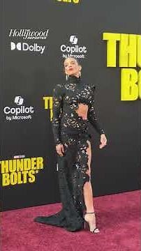 #HannahJohnKamen Strikes a Pose for the Cameras at the Premiere of #Thunderbolts* #shorts