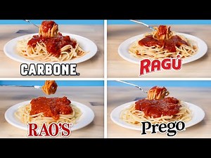 Pro Chefs Blind Taste Test Every Pasta Sauce | The Taste Panel | Epicurious
