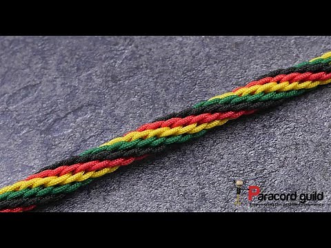 4 color round kumihimo braid