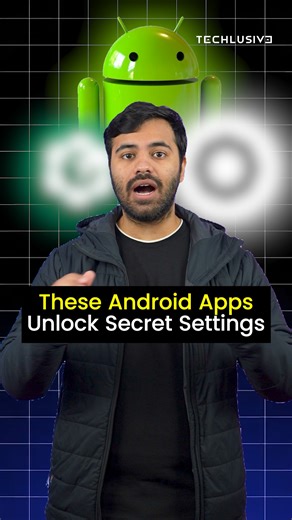 Techlusive on Instagram: "These Android Apps Unlock Hidden & Secret Settings 🤯📱 . . . #androidapps #android #tipsandtricks #hiddensettings #TechHacks #techreels #smartphone #instareels"
