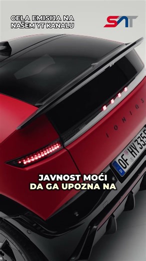 Prototip električnog modela Ionic 3 | Emisija SAT #shorts #emisijasat