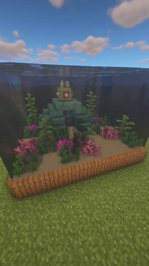 How to Build a Mini Ocean Monument in Minecraft