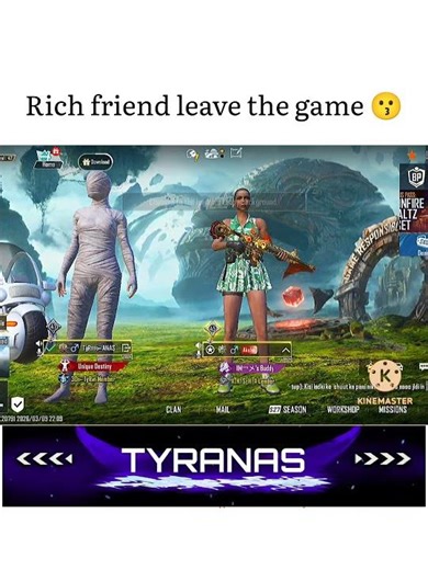 *When a rich friend leaves the game* 😜#bgmi #gaming #shorts