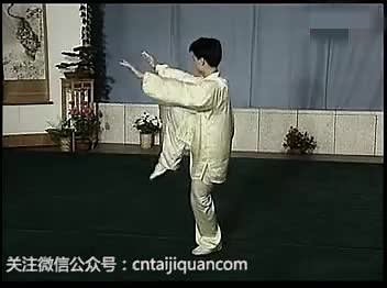 带口令88式太极拳 全套动作背练，干净利落，收藏学习吧~