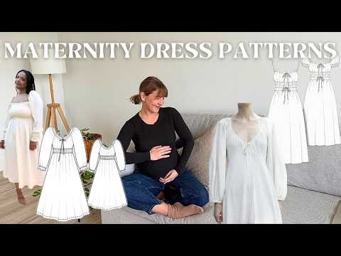 10 Maternity Sewing Patterns (Bump + Breastfeeding Friendly)