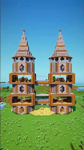 I Built a Minecraft Survival Base Idea!💡