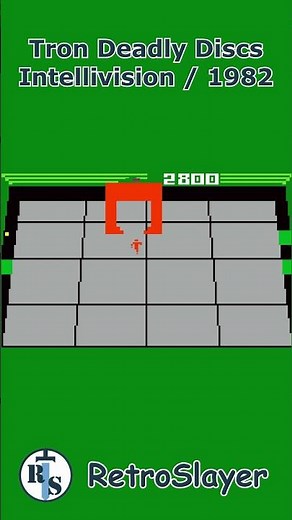 Tron Deadly Discs Gameplay Intellivision #retrogaming #intellivision #trondeadlydiscs