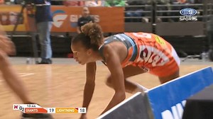 Serena Guthrie... WOW! #GIAvLIG | 9Netball