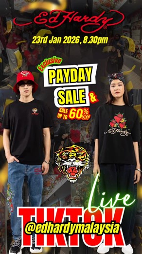 Join the Ed Hardy TikTok Live Event - Exclusive Offers!