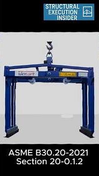 Concrete Block Crane Grab, It’s a Certified Lifting Device #LiftingEngineering#ASME_B30_20#BTH1