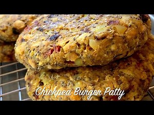 how to make CHICKPEA PATTIES vegan