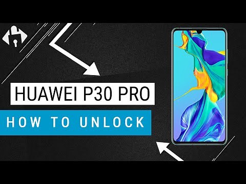 How to Unlock Huawei P30 PRO by Unlock Code.