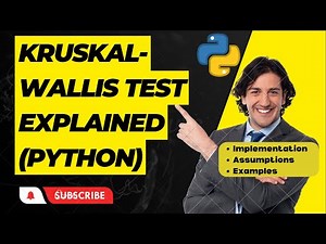 Kruskal-Wallis Test explained with Python Implementation