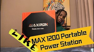 Watch MAX1200 Portable Power Station- Complete Unboxing & Overview on Amazon Live