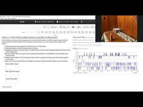 LAB 6, IMPULSE AND MOMENTUM , IOLab, Instructional video
