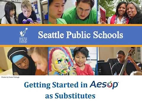 Aesop: getting started as a substitute