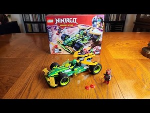 Lego Ninjago Lloyd's Pull Back Race Car Set 71828 Build and Review