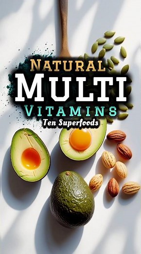 Best 10 Natural Multivitamin SUPERFOODS to BOOST your HEALTH Naturally
