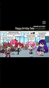 Tedo birtday 🥳 #ddlc #kasaneteto #memes #vocaloid #silly #utau #utauloid #gacha #fyp #gachalife#teto