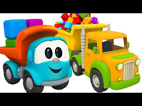 Leo the truck - The big truck for kids. Kids' cartoon with cars!