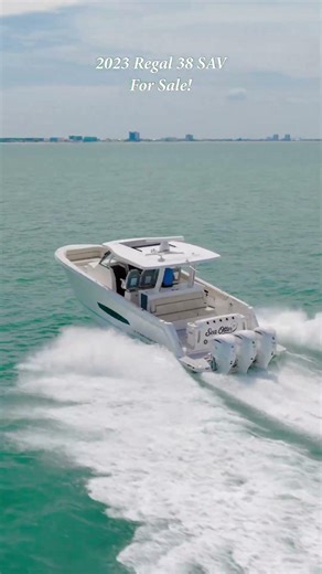 2022 Regal 38 SAV - For Sale! #regalboats #38SAV