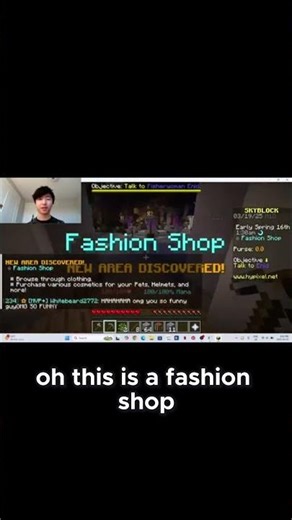 Exploring Shops and Villagers in Hypixel