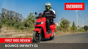 1.5K views · 26 reactions | Where does the Bounce Infinity E1 draw the line? Should you bother looking into the electric scooter? Find out now, as we get to grips with one of India’s most unique electric scooters. Bounce Infinity | OVERDRIVE | Facebook