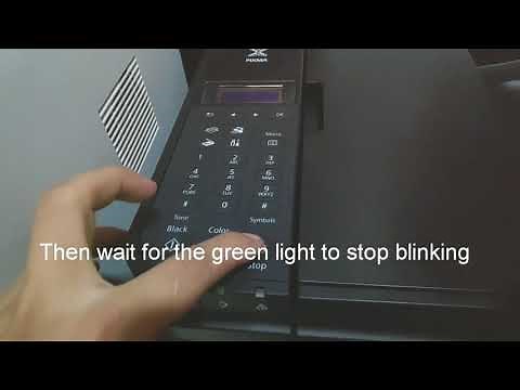 Canon G4000 error code 5B00 reset without software