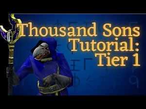 Thousand Sons Tutorial - Tier 1 - Dawn of War: Unification Mod
