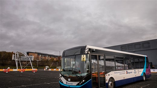UK's first driverless bus service in major Scots city to be axed after 18`months