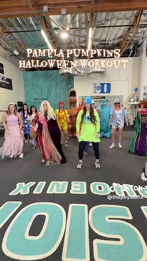 Pamela Pumpkin's Halloween Workout Celebration